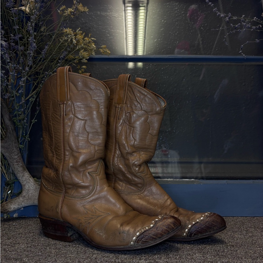 Brown Leather Boots